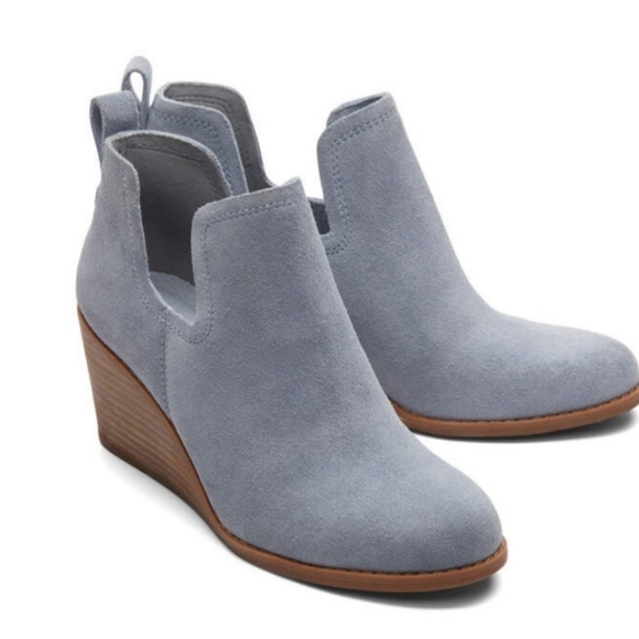 Toms Shoes - TOMS Gray Ankle/Booties